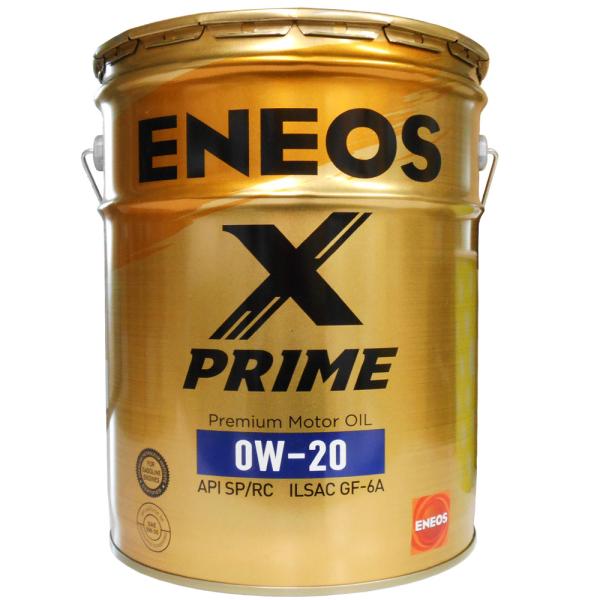 ENEOS X PRIME (エックスプライム) エンジンオイル 0W-20 SP/RC GF-6A...