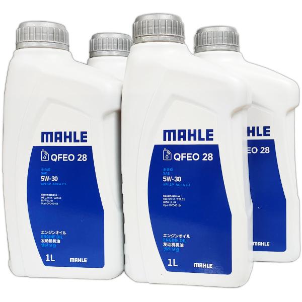マーレ エンジンオイル 1L ×4本セット C3 SP 5W-30 100%化学合成 ガソリン ・デ...