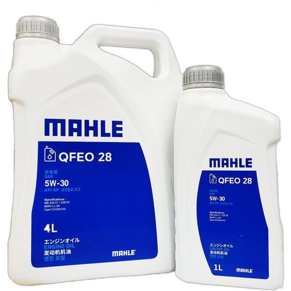 マーレ エンジンオイル 5L セット C3 SP 5W-30 100%化学合成 ガソリン ・ディーゼ...