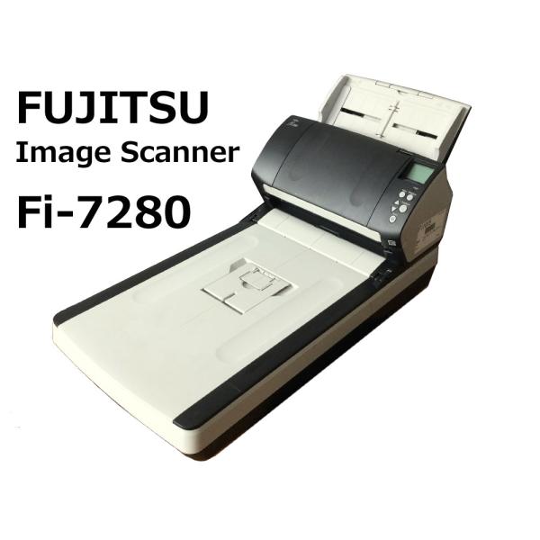 FUJITSU(富士通) Image Scanner fi-7280 A4フラットベッド付きスキャナ...