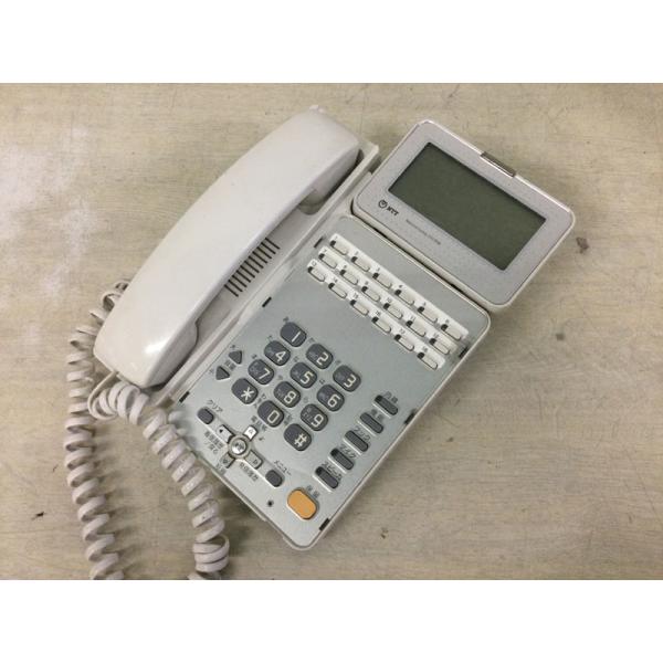 NTT αGX 18ボタンバス標準電話機(白) GX-(18)BTEL-(2)(W) リユース中古ビ...