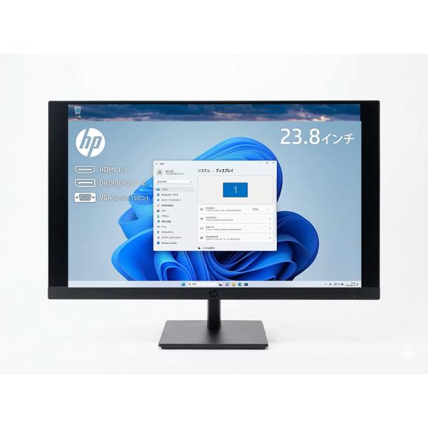 2023年モデル 23.8インチワイドモニター フルHD HDMI DisplayPort VGA ...