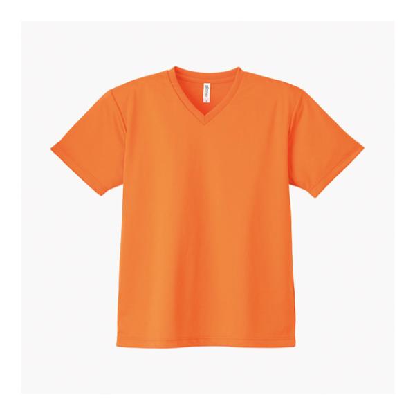 トムス 4.4オンス AVT ドライVネックTシャツ オレンジ M 00337-015-M ＜202...