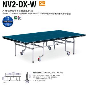 三英 内折式卓球台 NV2-DX-W レジュブルー 106kg 13-459 ＜2023NP＞｜jpn-sports
