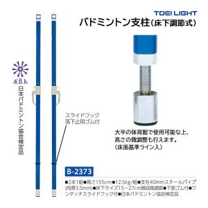 TOEI LIGHT（トーエイライト） ソフトバレー・マルチ補助ポール B-6356