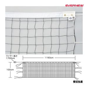 KANEYA（カネヤ） 6人制バレーネット 上下白帯付 NT60DY K-5003