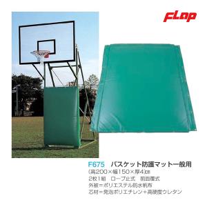 フラップ バスケットゴール防護マット一般用(高200×幅150×厚4)cm 大型品 F675 ＜2025NP＞