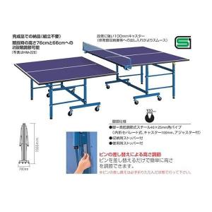 ユニバー 日本製 卓球台 国際公式規格サイズ内折セパレート式 重量115kg HL-252 ＜2024NP＞｜jpn-sports