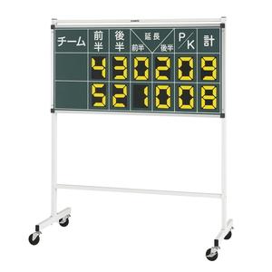 カネヤ サッカー得点板　デジタル表示付き (メーカー直送) K-2052A ＜2026CON＞