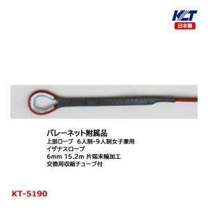 カネヤ バレーネット交換コード 6人制ネット用テクノーラコード6 K