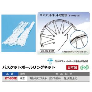 寺西喜 検定品 バスケットボールリングネット ビニロン 20／180本 跳