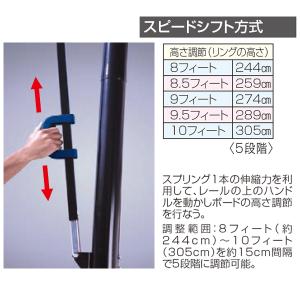 グローバルライフタイム ポータブルバスケットボ...の詳細画像1