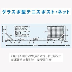 ルーセント グラスポ型 テニスポスト SD M...の詳細画像1
