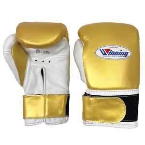 8オンス MS-200B-GLDWHT2 ウイニング(Winnig) ボクシンググローブ マジックテープ式 winning boxing gloves 8oz＜2025NP＞