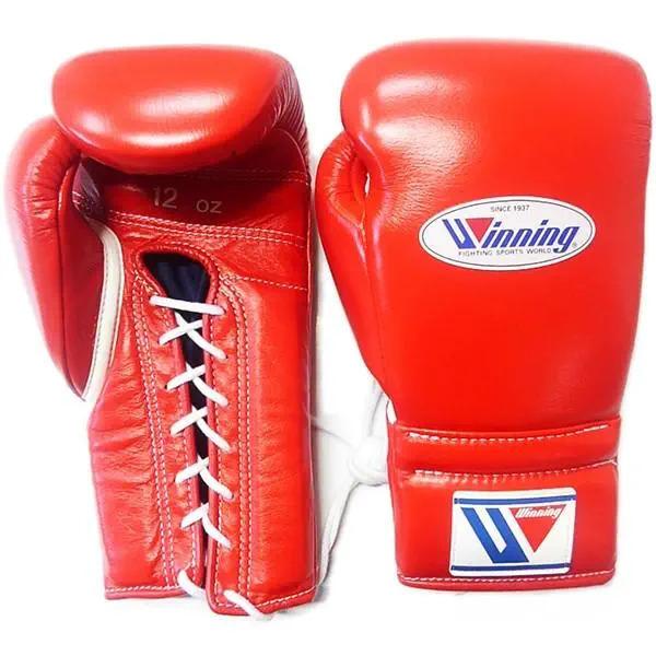 12オンス MS-400-RED ウイニング(Winning) ボクシンググローブ 練習用 プロフェ...