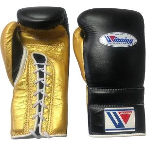 14オンス MS-500-BLKGLD1 ウイニング ボクシンググローブ ひも式 14オンス winning boxing gloves 14oz