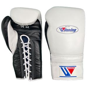 14オンス MS-500-WHTBLK1 ウイニング ボクシンググローブ ひも式 14オンス GA-26 winning boxing gloves 14oz