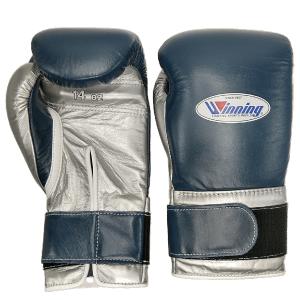 14オンス MS-500B-NVYSLV2 ウイニング ボクシンググローブ マジックテープ式 winning boxing gloves 14oz GB-18