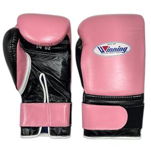 14オンス MS-500B-PNKBLK2 ウイニング ボクシンググローブ マジックテープ式 winning boxing gloves 14oz