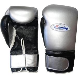 14オンス MS-500B-SLVBLK2 ウイニング ボクシンググローブ マジックテープ式 winning boxing gloves 14oz GB-8