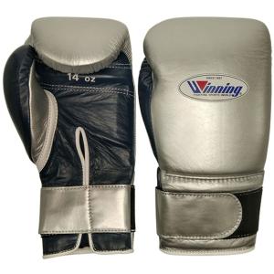 14オンス MS-500B-SLVNVY1 ウイニング ボクシンググローブ マジックテープ式 winning boxing gloves 14oz GB-21