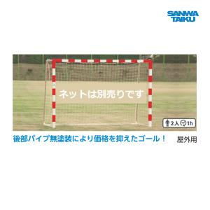 三和体育 アルミハンドボールゴール 屋外用(普及タイプ) S-4820 ＜2024CON＞｜jpn-sports