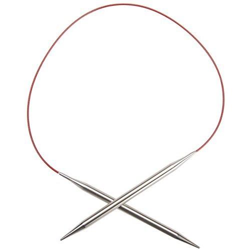 ChiaoGoo 24-Inch Red Lace Stainless Steel Circular...