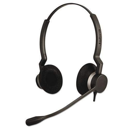 Jabra 2309820105?QDバイノーラルover-the-headコード付きヘッドセット