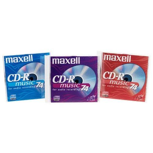 MaxellデジタルメディアCD - R 74-minute Da (色、3?- Pack) （並行...