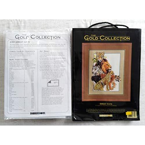 Dimensions ゴールドコレクション グレートキャッツ Cntd Xステッチキット （並行輸入...