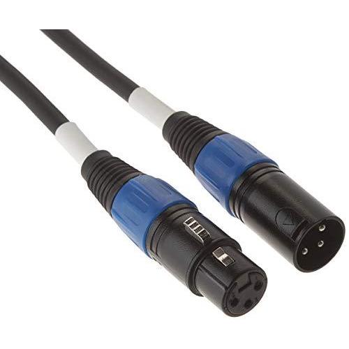 Blizzard Lighting 25フィート 3ピン XLR オス-XLR メス クール DMX...