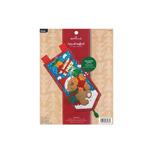 Bucilla Hallmark Felt Wall Hanging Applique Kit-Be...