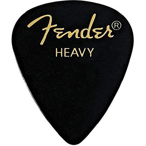 Fender ピック 351 Shape Classic  Heavy  Black  (144)