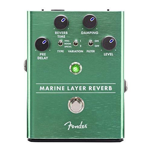Fender エフェクター Marine Layer Reverb Pedal(電池付属なし)