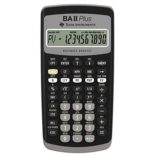 Texas Instruments BA II Plus Financial Calculator ...