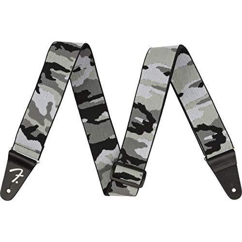 Fender WeighLess 2 Gray Camo Strap ギターストラップ