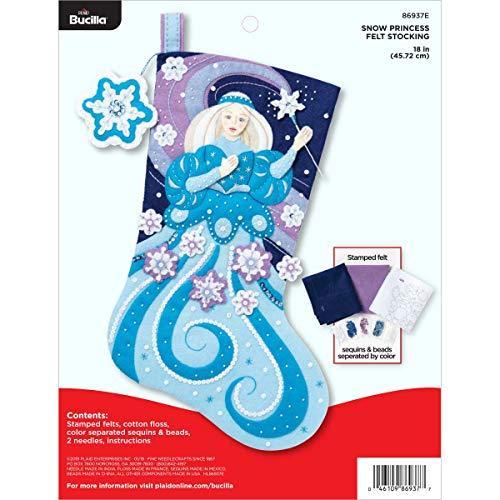 Bucilla 雪の女王 フェルトアップリケキット