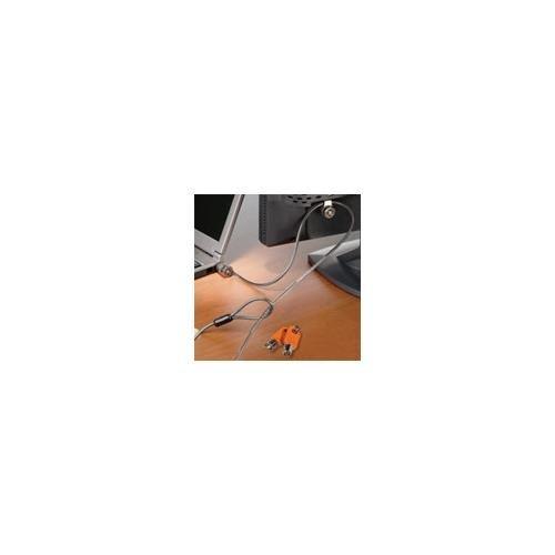 KensingtonツインMicroSaverセキュリティケーブルロック7.5?Ft