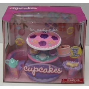 Cupcakes Tea Party Cake Playset （並行輸入品） （並行輸入品）