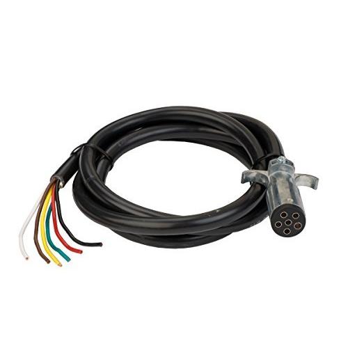 Hopkins 20136?8?' 6ポールラウンド成形トレーラーケーブル （並行輸入品） （並行輸...