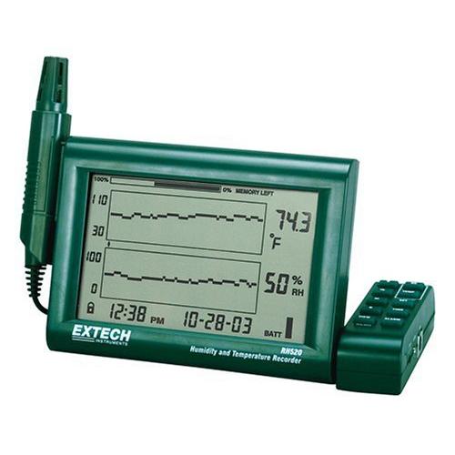 Extech RH520A Humidity and Temperature Chart Recor...