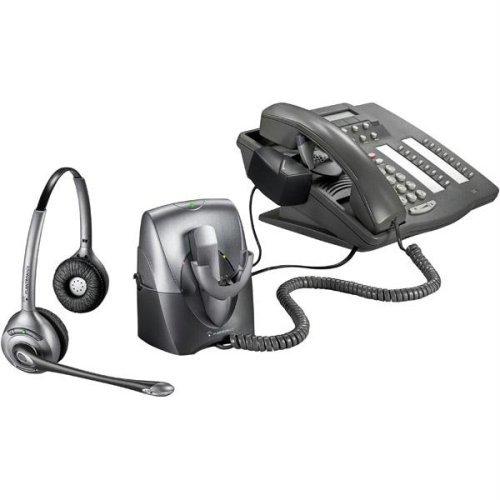 PLNCS361N - Plantronics SupraPlus ワイヤレス両耳オーバーヘッドヘッ...