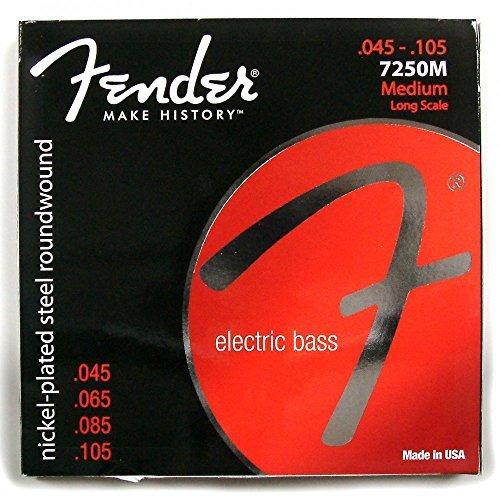 Fender エレキベース弦 7250 Bass Strings  Nickel Plated St...