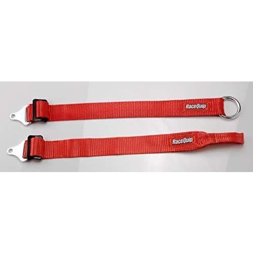 RaceQuip レースカー牽引フックストラップ ソフトアイループエンド付き 12 0.00ポンド定...