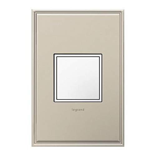 PASS &amp; SEYMOUR ARPTR151GW2 Adorne 1 Gang White Pop...