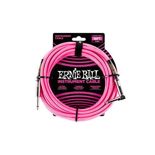【正規品】 ERNIE BALL 6083 楽器用シールドケーブル 18フィート BRAIDED I...