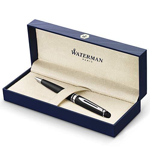 Waterman Expert Gift Box includes Medium Nib Chrom...