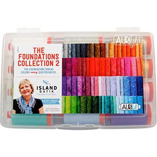 Kathy Engle The Foundations 2 Aurifil スレッドキット ラージス...