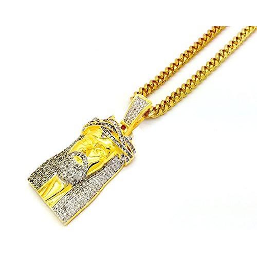 Shiny Jewelers USA メンズ ラグジュアリー アイスアウト キュービックジルコニア ...