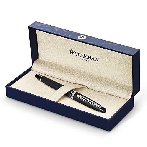 Waterman Expert Gift Box includes Medium Nib Chrom...